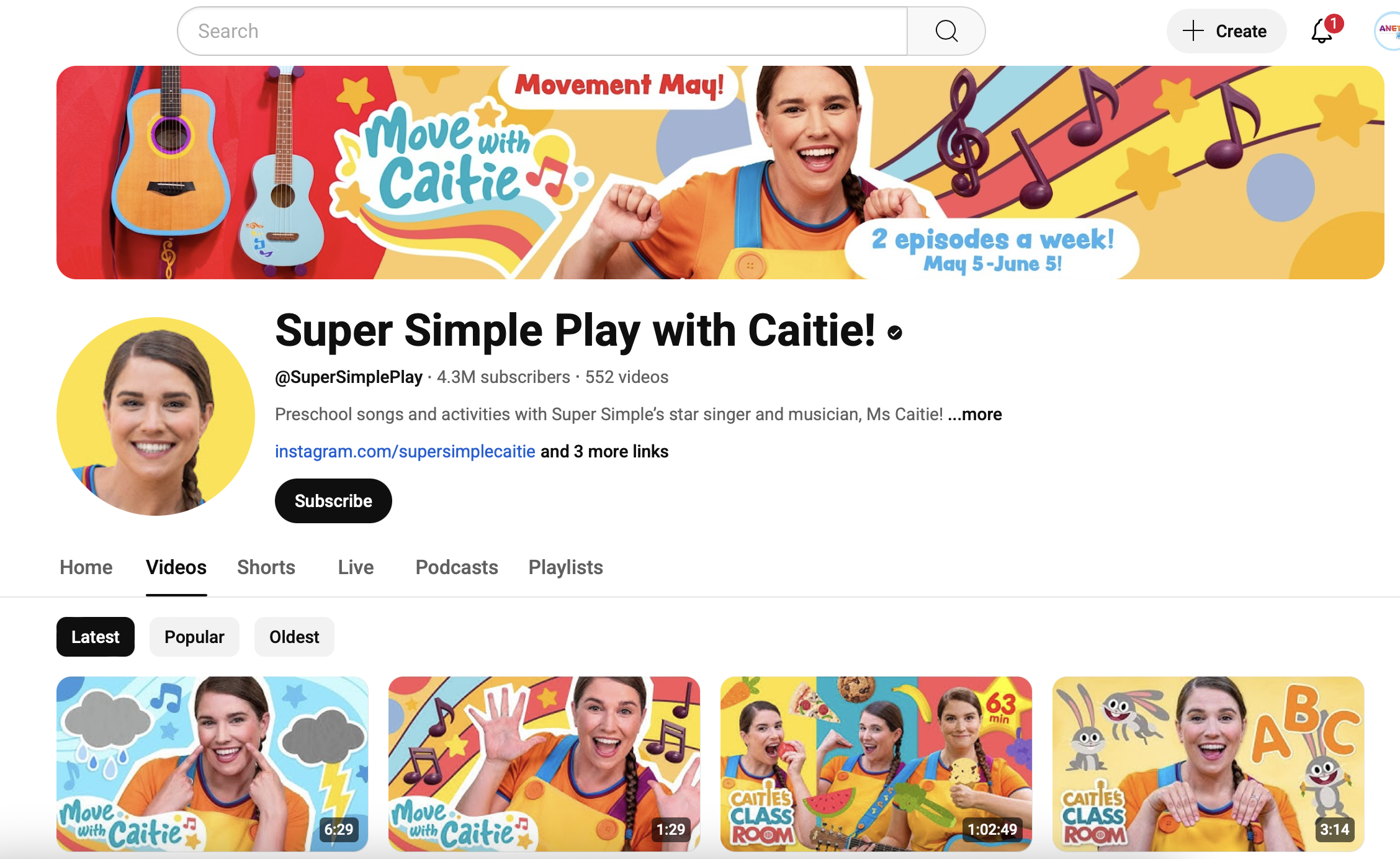 Super Simple Play with Caitie
